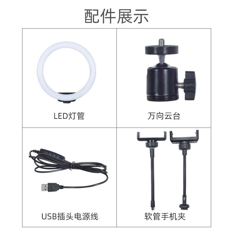 Internet celebridad Luz de relleno en vivo venta al por mayor 6 8 10 12 13 18 22 pulgadas belleza Luz de relleno 10 pulgadas Luz de relleno