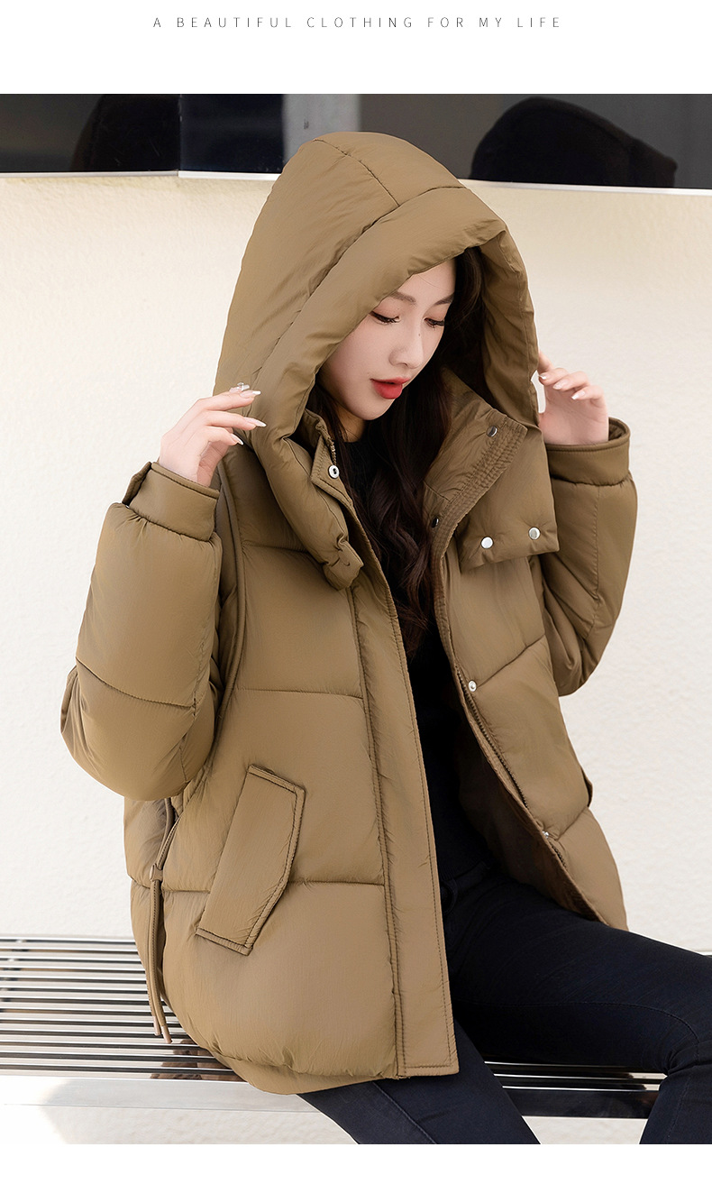 Dames donsjas modieus losvallend dik gewatteerd jasmodel_voghion.com