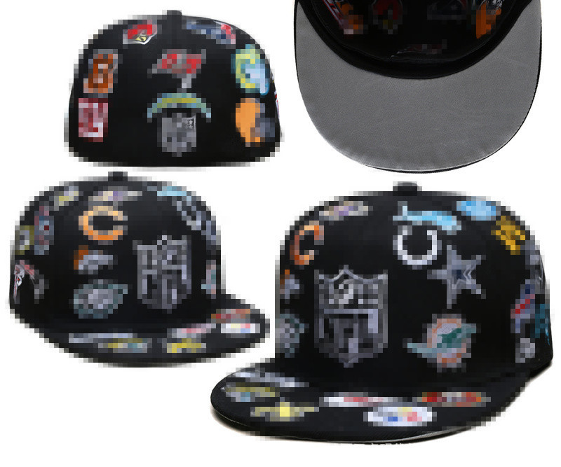 新款L-A N-Y棒球帽字母刺绣嘻哈帽尺寸帽时尚帽子Fitted cap T-38|undefined