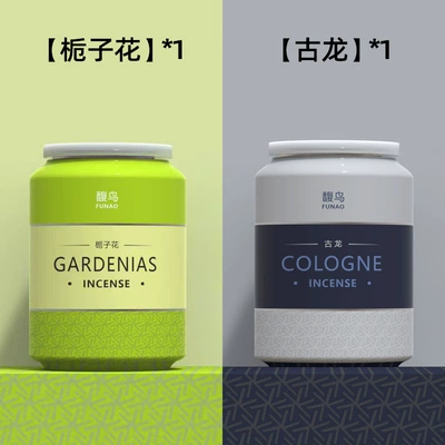 Car Perfume Aromatherapy — Large Capacity Car Scent Balm Flameless - gardenia-cologne-1-bottle-each
