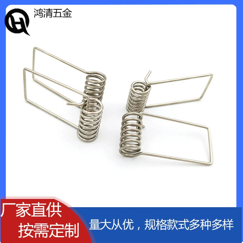 Пружина кручения 304 пружина из нержавеющей стали Миниатюрный небольшой пружинный терминал механическое оборудование торсионная пружина лампа Card Spring