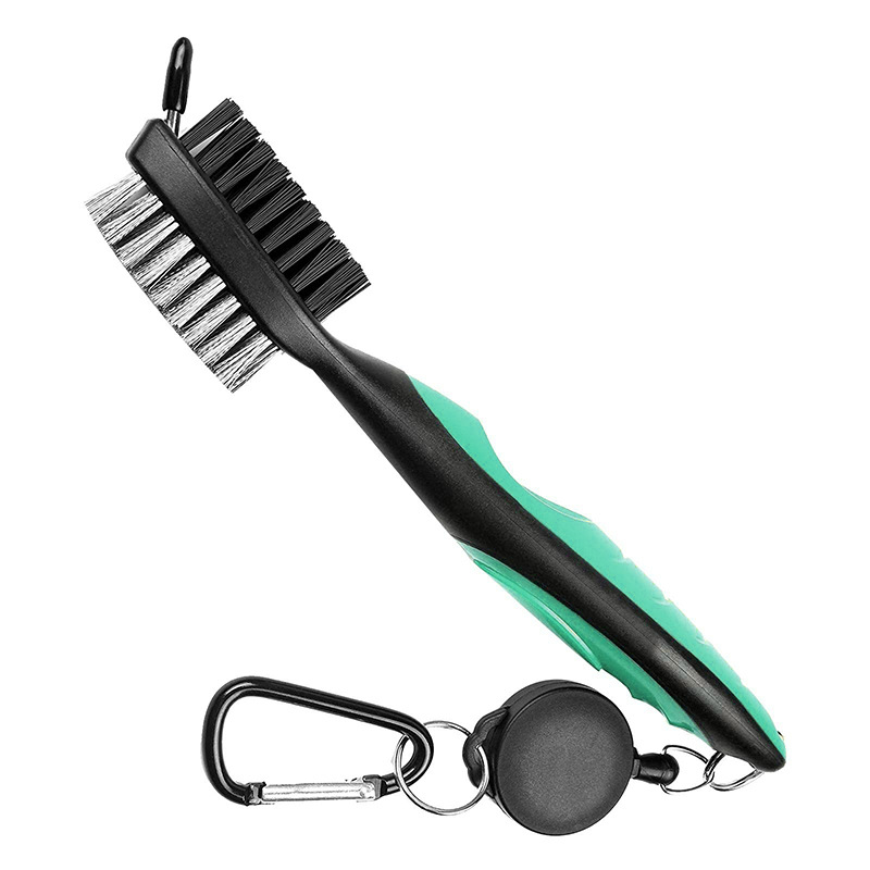 Brushed green on both sides