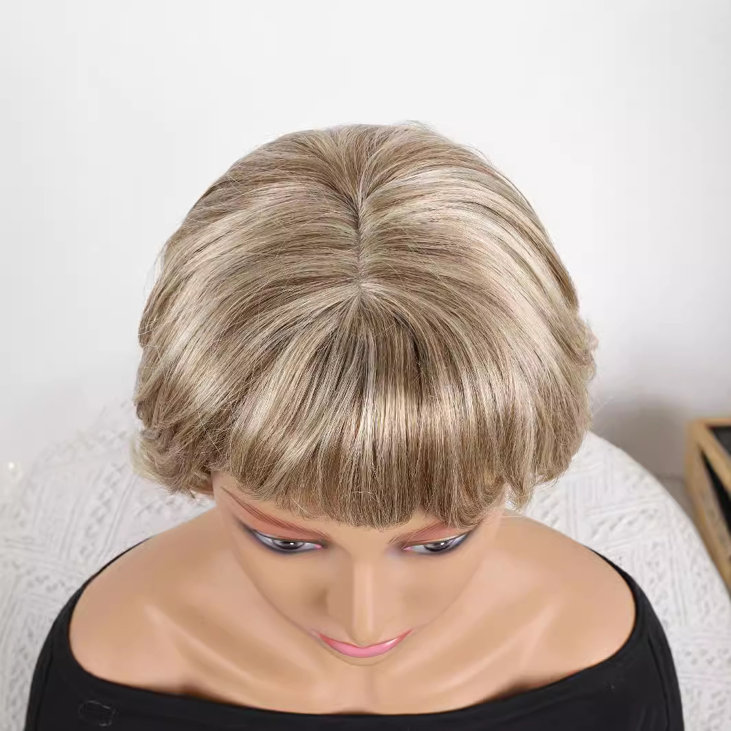 Fibra química al por mayor bob cabello pelucas mecánicas pelucas #bob101