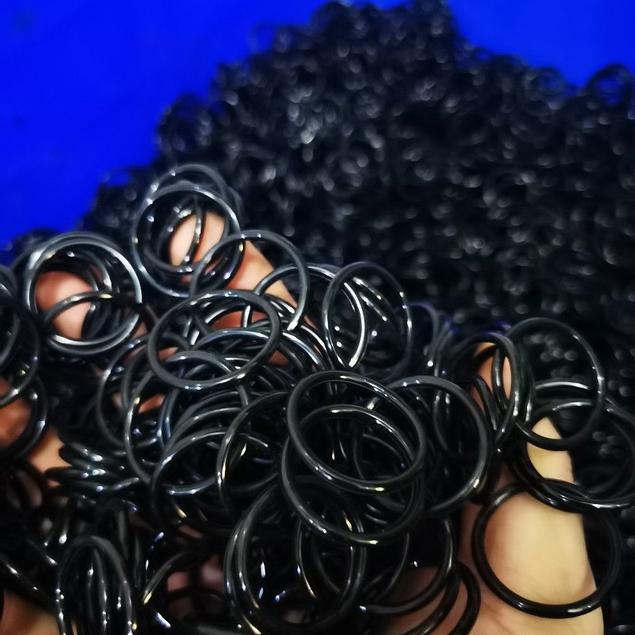 厂家可定三元乙丙橡胶密封圈黑色紧固胶圈管道机械用O型圈耐高温