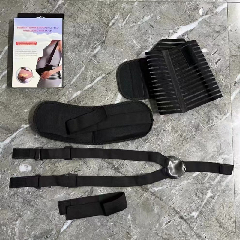 Cross-border pregnant women's abdominal care belt in the middle and late stages of adjustable belly protection belt pregnant waist support belt Velcro pregnancy belt