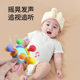 Baby Manhattan ball baby teether molar hand ball bite music rattle bed Bell 0-3 years old baby toy