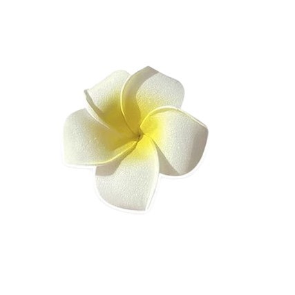 Huevo flor clip lateral clip lateral de alta calidad mujer 2025 nuevo tocado de cabello de flores de playa clip de flores de tamaño grande