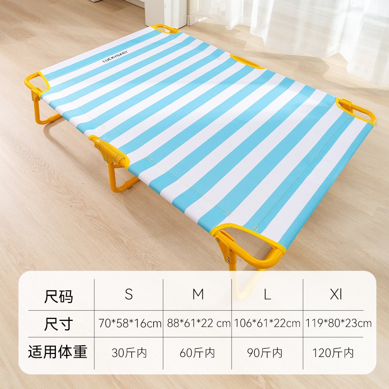 Cama de perros de tamaño medio y grande desmontable de cuatro estaciones transfronterizas, cama de mascotas de gran espacio, cama de marcha de perros