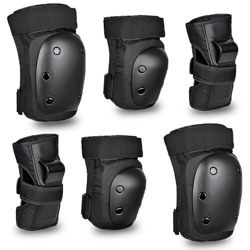 Children's knee, wrist, palm, elbow skateboard balance bike bicycle roller ski cycling safety gear set