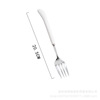 High quality tableware stainless steel, Scandinavian spoon, dessert fork home use for food, Nordic style