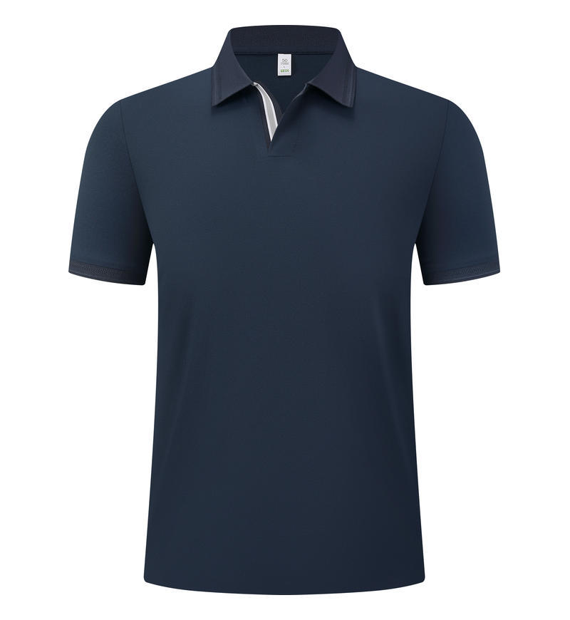 170 g de brocado de amoníaco secado rápido cuello gaviota polo camiseta personalizada supermercado café ropa de trabajo ropa de trabajo impresa bordada LOGO