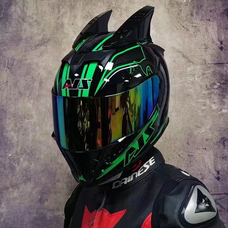 녹색 악령/컬러 거울 + 뿔