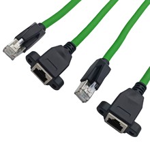 RJ45networkcableextensionscrewholeconnectorplug直插连接器