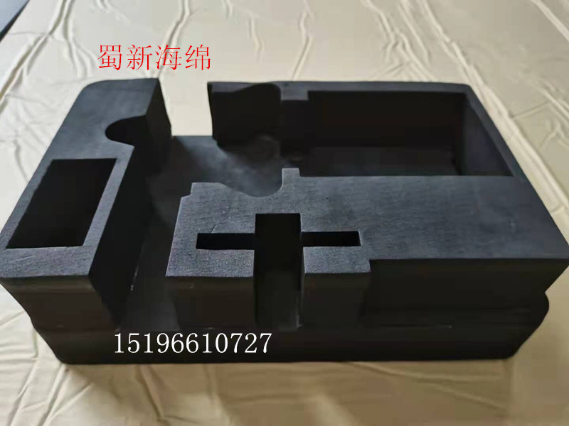 厂家供应黑色EVA70度内衬泡沫雕刻成型包装泡沫/EVA零部件包装