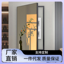 7Q56尺寸电表箱电闸箱遮挡装饰画可定 制画面竖款阳光花卉玄