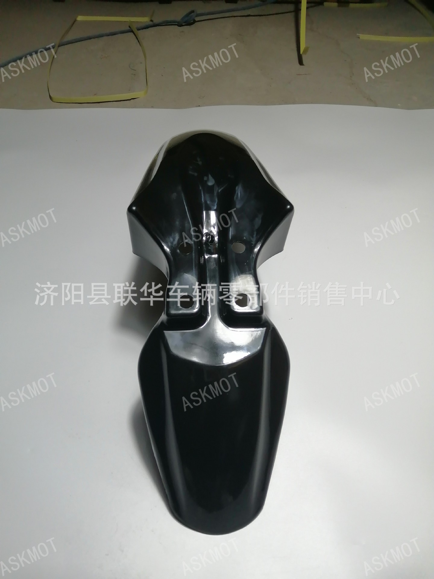 Suitable for Yamaha Xtz Motorcycle Front Fender, Black Front Mudguard, Off-Road Water Guard, Plastic Accessories