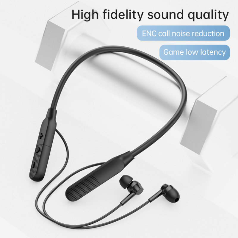 New Private Model Wireless Bluetooth Sports Earphones, Neck-Hanging Style, Cross-Border E-Commerce, Low Price in Southeast Asia, Ultra-Long Battery Life, Noise Reduction New Private Model Wireless Bluetooth Sports Earphones, Neck-Hanging Style, Cross-Border E-Commerce, Low Price in Southeast Asia, Ultra-Long Battery Life, Noise Reduction