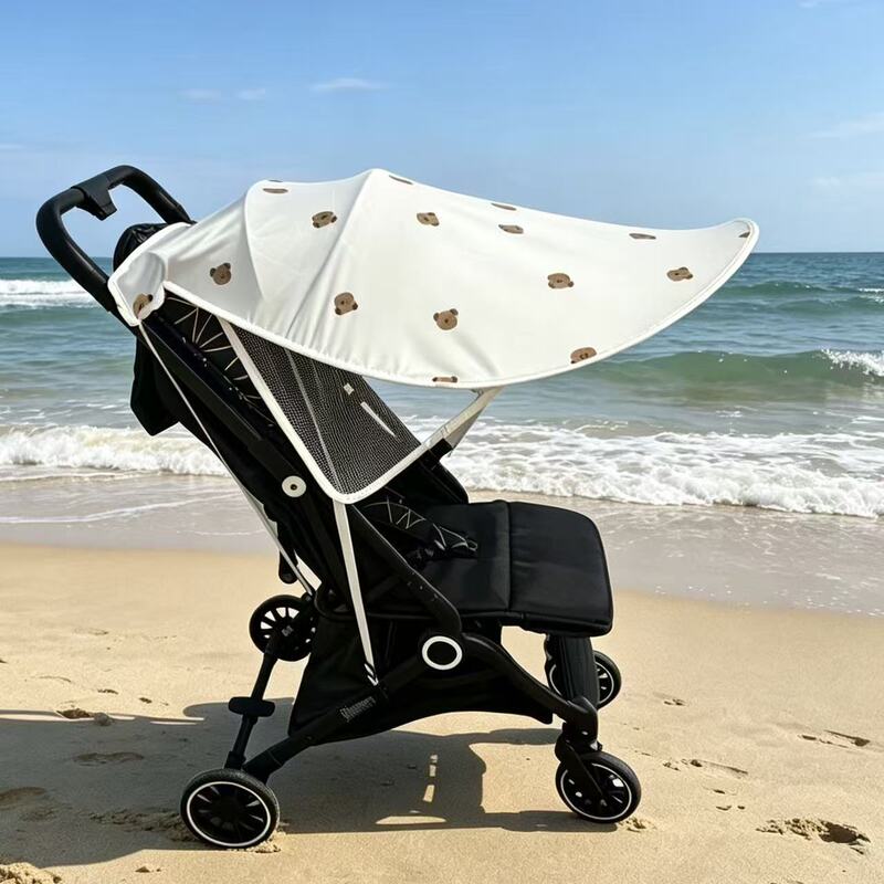 JOBIBI Baby Stroller Sunshade Umbrella Universal Extended Sunshade Curtain UV Protection
