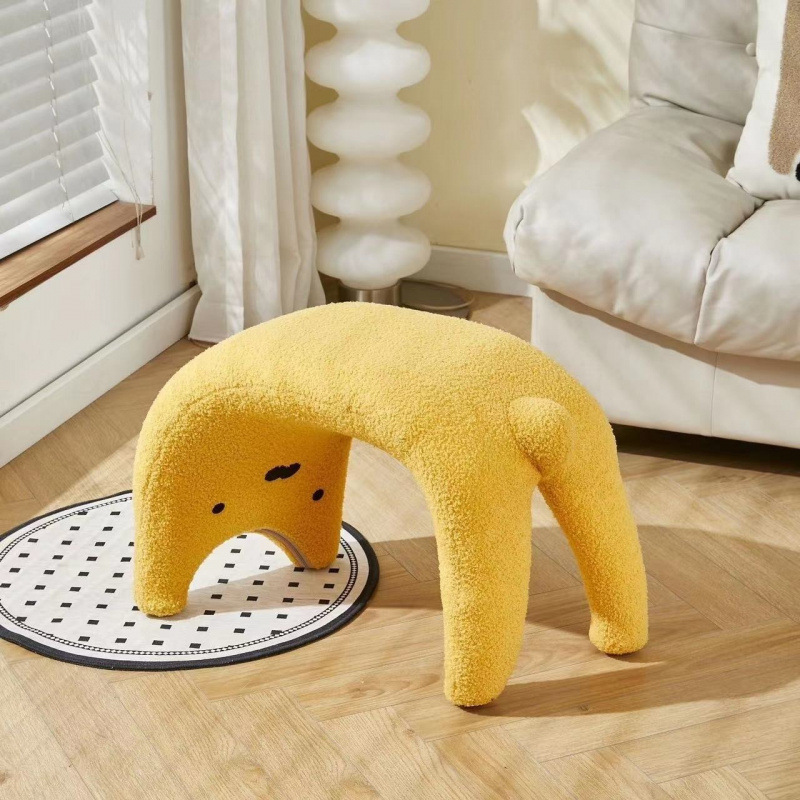 Ω【인터넷 연예인 핫스타일】슈퍼 소프트 패브릭-라이트 옐로우