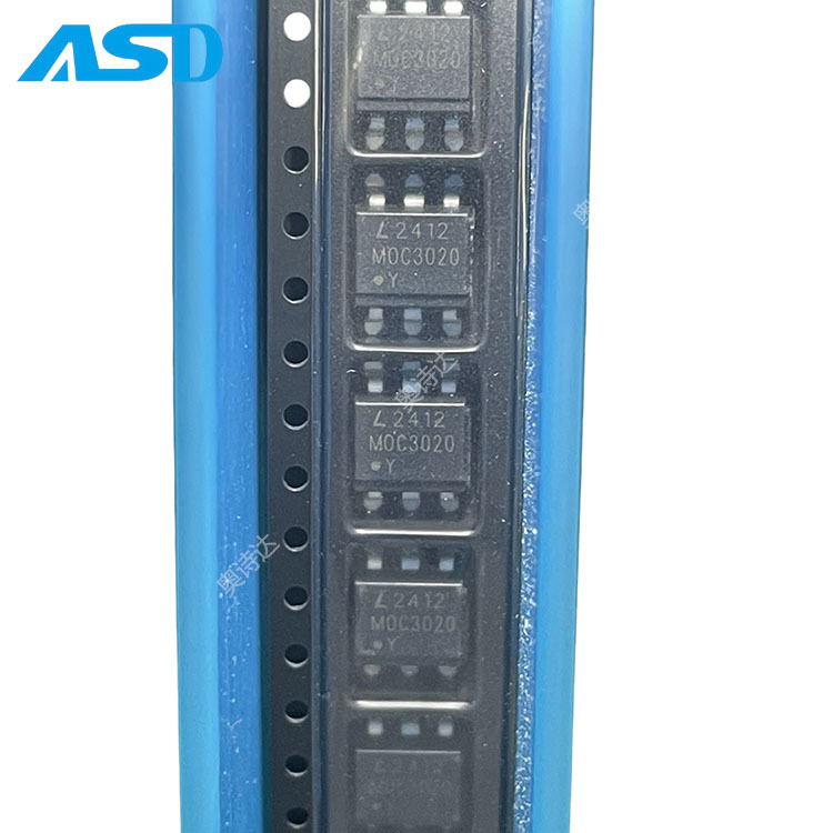 MOC3020S-TA1贴片光电耦合器 光宝光耦SOP-6光电可控硅 晶体管