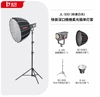 [Standard white light] Set B JL300 quick installation deep grille soft box single light set