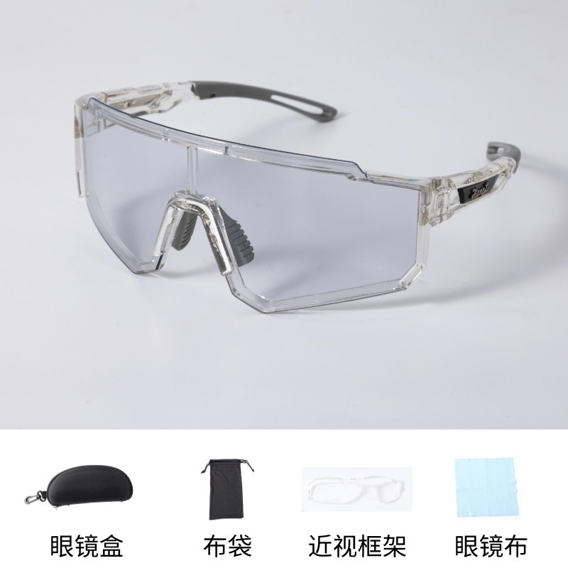 프레임 투명 렌즈를 통해 회색 지능형 색상 변경