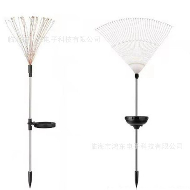 lámpara de fuego artificial solar LED lámpara de suelo lámpara de decoración exterior lámpara solar de jardín lámpara de césped lámpara de medusa solar