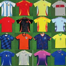 足球国家队法国葡萄牙巴西英格兰西班牙比利时克罗地亚泰版球衣