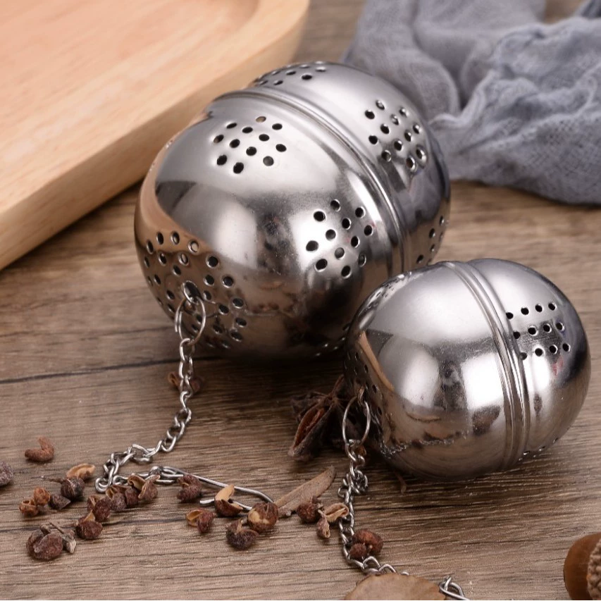 Чайный фильтр из нержавеющей стали 01, шарик для заваривания чая, маленький, здоровый, пищевой, для фильтрации