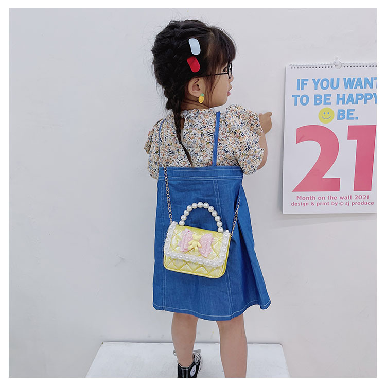 Children's Embroidery Thread Chain Cute One-shoulder Messenger Bag Wholesale Nihaojewelry display picture 50