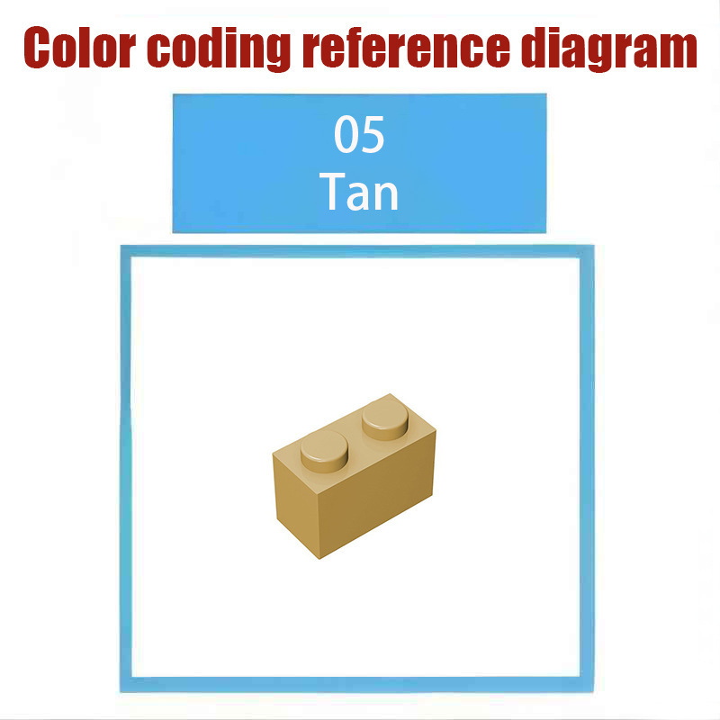 【50克】兼容乐高36841实体化小颗粒拼插积木中国产零件1x1下托架|undefined