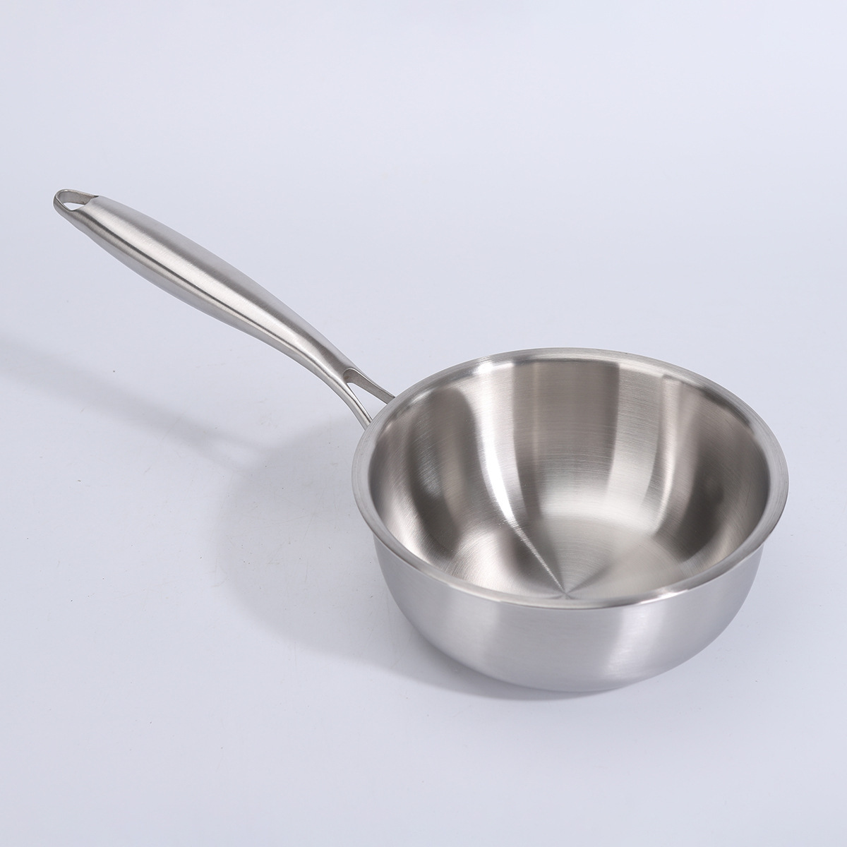 Tacho de leite em aço inox antiaderente para comida de bebé_voghion.com