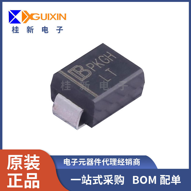 全新 SMBJ18A 丝印LT 600W DO-214AA 单向瞬态抑制 TVS二极管