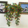 Artificial Flower Wall Rattan Ruyi Fruit Vine]Decorative flowers simulation Botany Wall hangings wall a decoration ornament