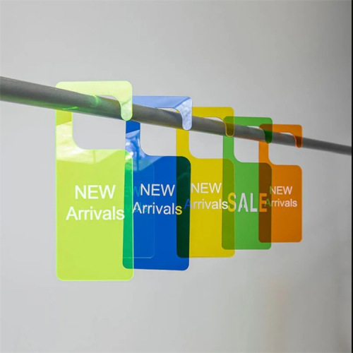 Signboard women's clothing store children's clothing display rack hanging acrylic sign new arrival products on sale