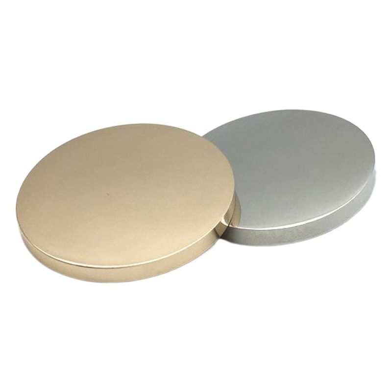 Fuente de la fábrica de metal Botón de metal de calidad de espejo plano hebilla de la moda hebilla de la capa redonda de coser a mano hebilla de pie alto