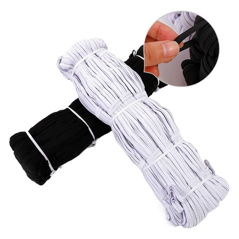 Завод в наличии Рукав Эластичная лента Узкий край Эластичная лента Резиновая лента Черно-белый прогулочный пояс для лошади Эластичная лента Happy Horse