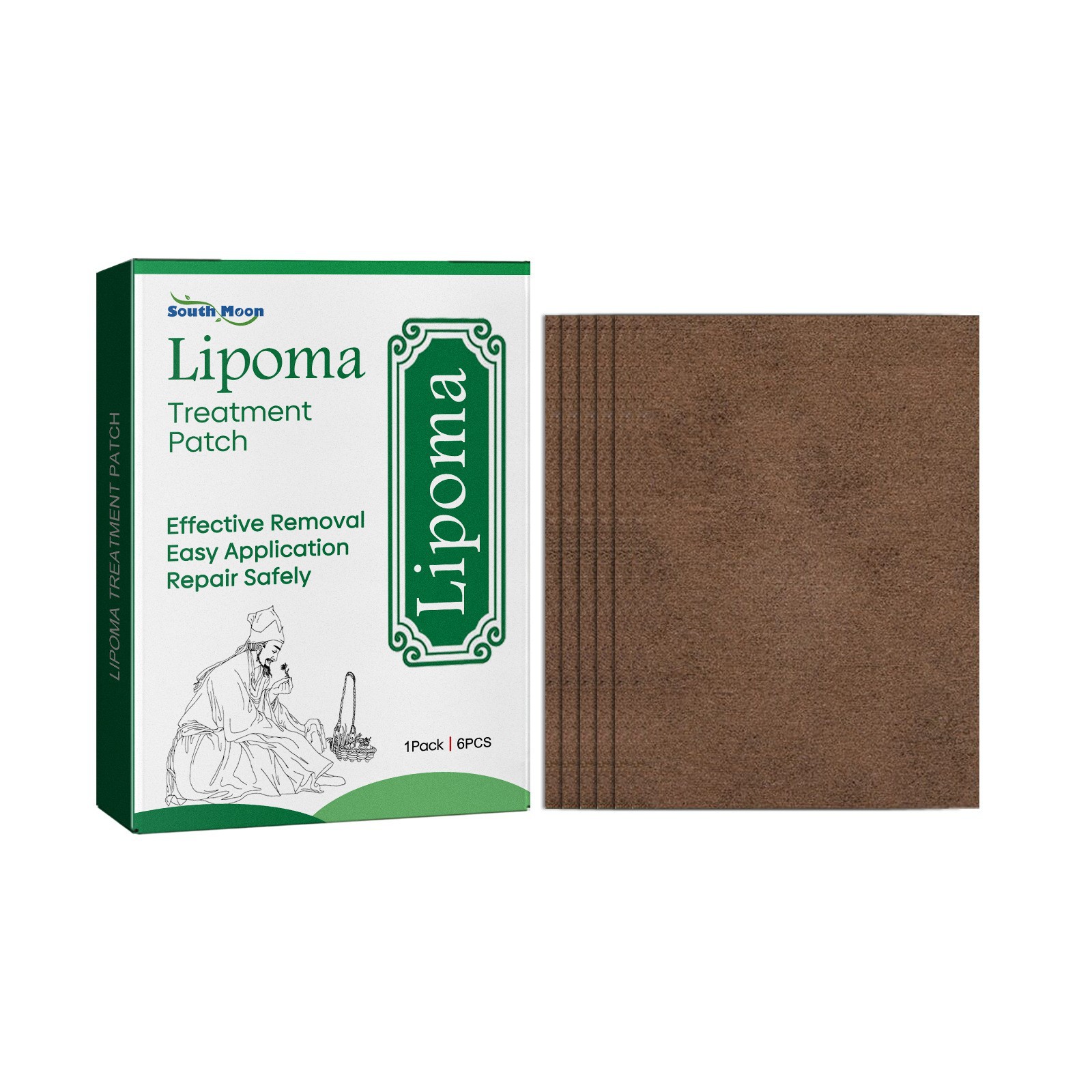 South Moon Body Care Patch Herbal Formula Smooth and Comfortable Skin Body Massage Care Patch
