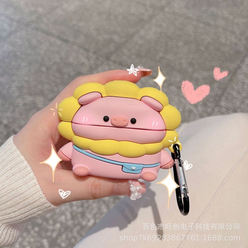 苹果AirPods1/2/3/4代硅胶保护套AirPodsPro2代四/五代卡通保护壳|undefined