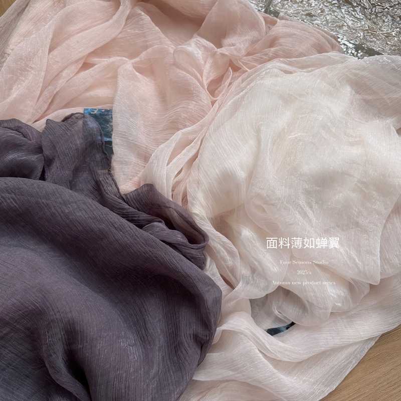 荡领飘带长袖衬衫女显白显瘦气质优雅雪纺衫2025秋季新款纯欲|undefined