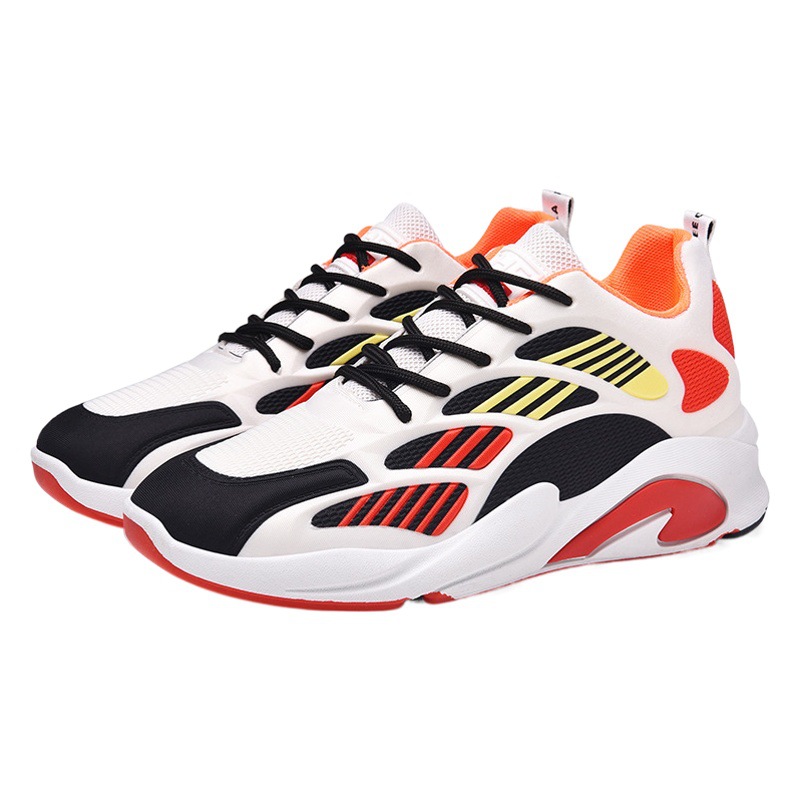 Zapatos de hombre transfronterizos 2024 Nueva primavera estudiante zapatos casuales ligeros cómodos zapatos de correr zapatillas de deporte de los hombres transpirables