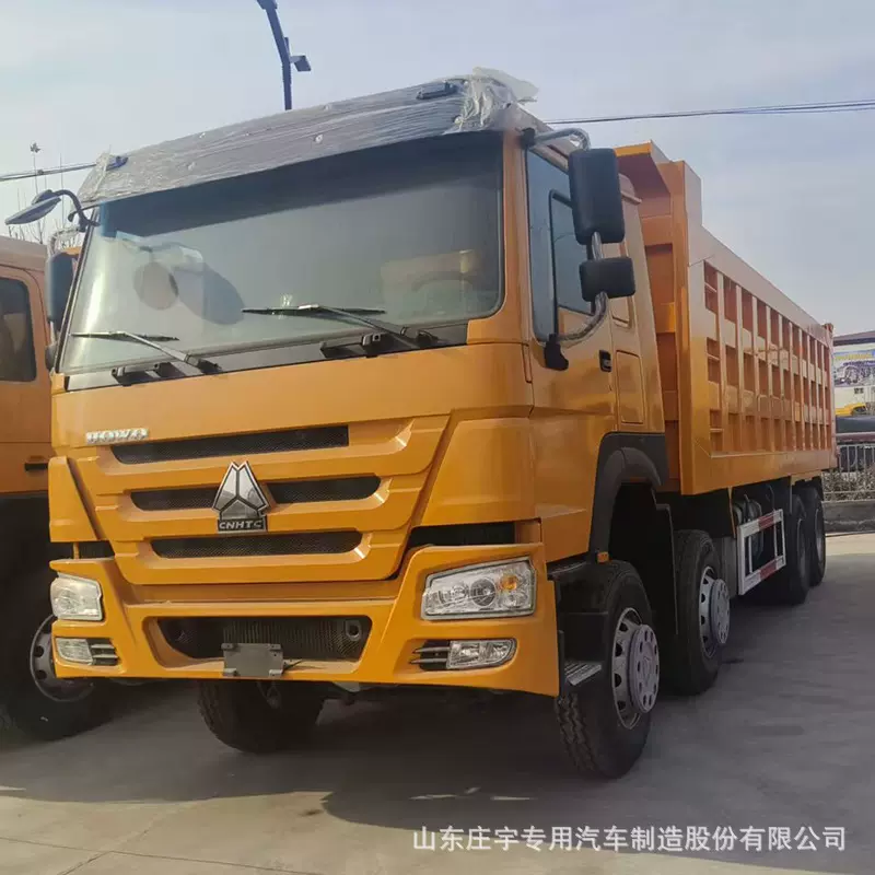 出口豪沃自卸车 柴油货车豪沃6×4自卸车 前四后八后翻自卸翻斗车