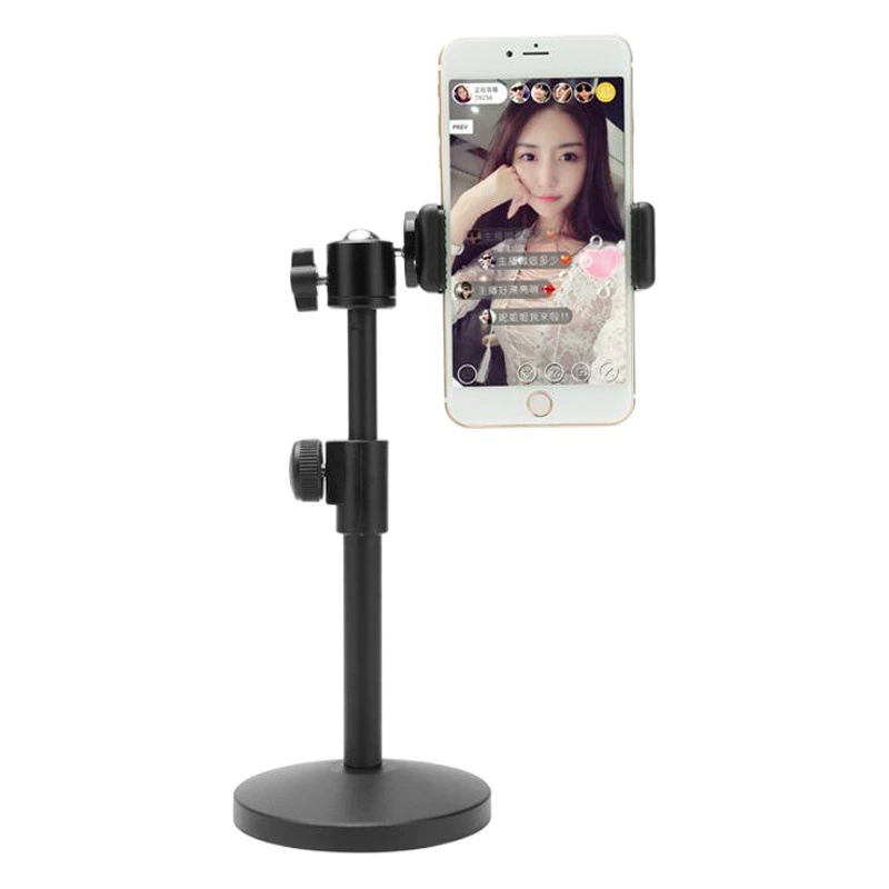 Кронштейн для прямой трансляции с завода для мобильного телефона Настольный Кронштейн для мобильного телефона двухпозиционный световой наполнитель для записи селфи видео ленивый кронштейн