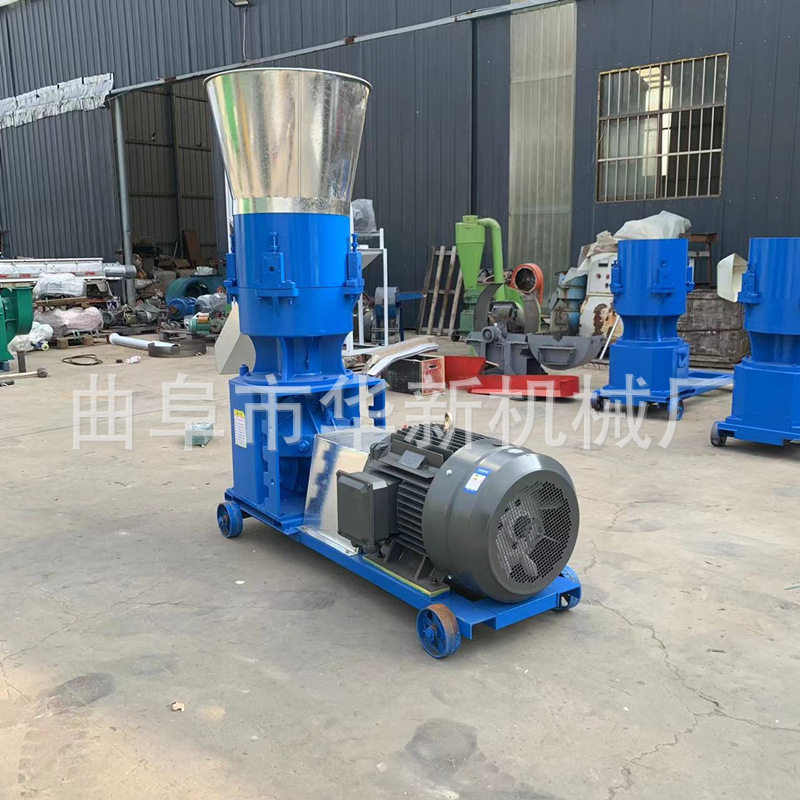 青草玉米颗粒饲料机 猪鸡鱼颗粒饲料机 小型家禽养殖颗粒饲料机