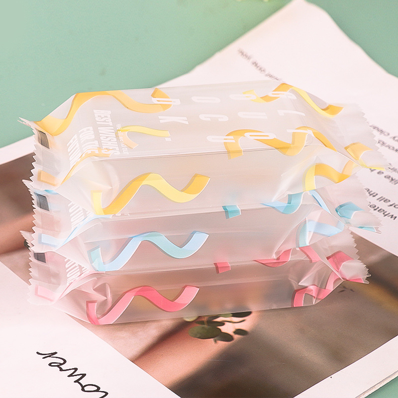 Piña bolsa de embalaje crujiente galleta pequeña fresca merienda entrega crujiente carne crujiente máquina sello bolsa bandeja de plástico traje