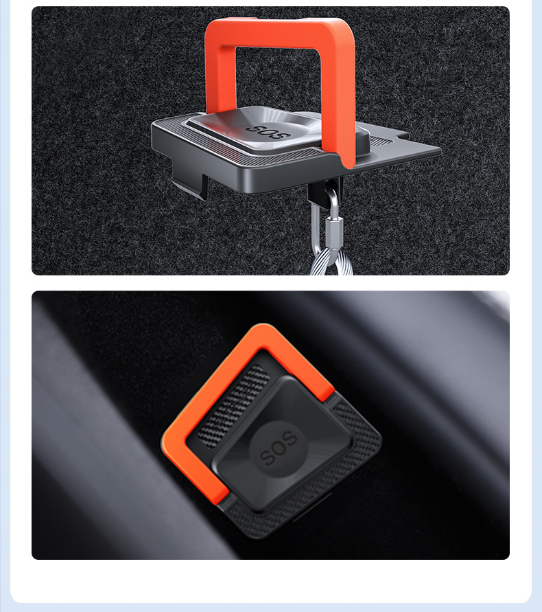 Suitable for Tesla Model 3/Y Rear Physical Door Lock Mechanical Switch to Unlock the Door and Emergency Handle of the Rear Door