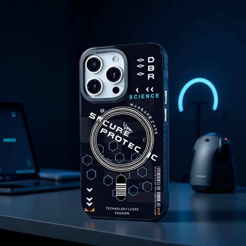 Suitable for Apple Iphone17Promax Magnetic Phone Case 16Pro Trendy Brand 15 New Style 13 11 Phone Case