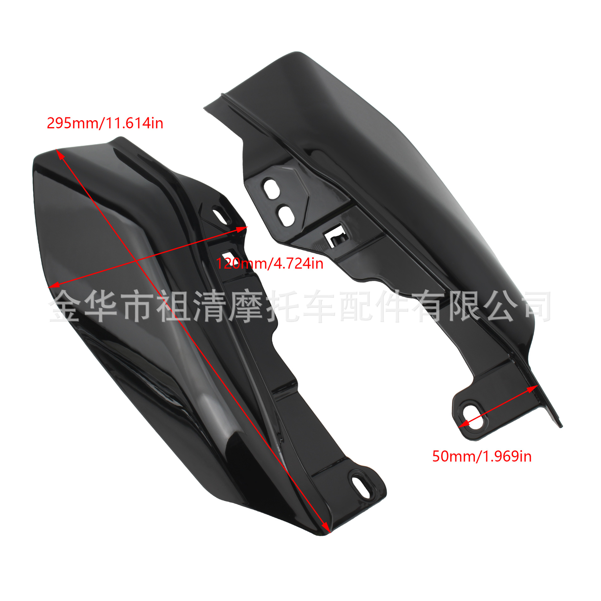 Suitable for Harley Grand Glide Road King Engine Heat Shield Protection Cover Motorcycle Engine Anti-Scald Cover