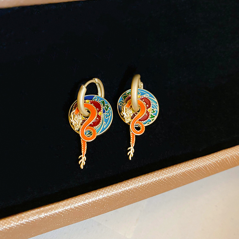 Pendientes de doble cara de la Perla del diamante de la aguja de plata Corea del Sur ins elegante pendientes de estilo frío pendientes de diseño de moda para las mujeres