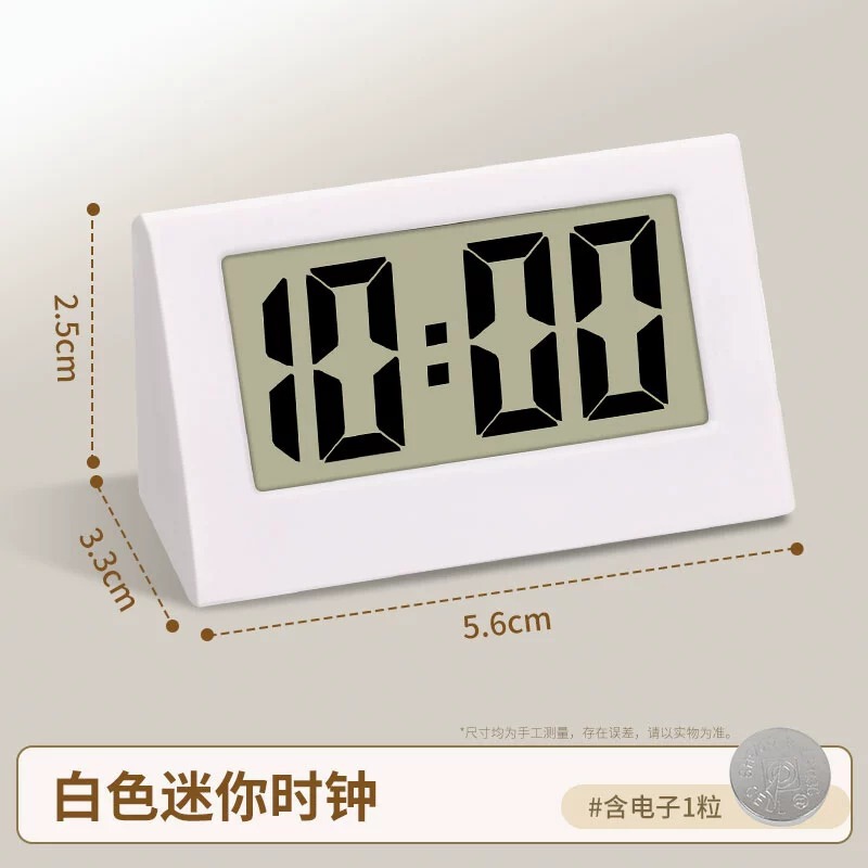 ミニ時計ins振り子デスクトップ時間デジタルディスプレイ学生用デスクトップ振り子シンプルled電子時計|undefined
